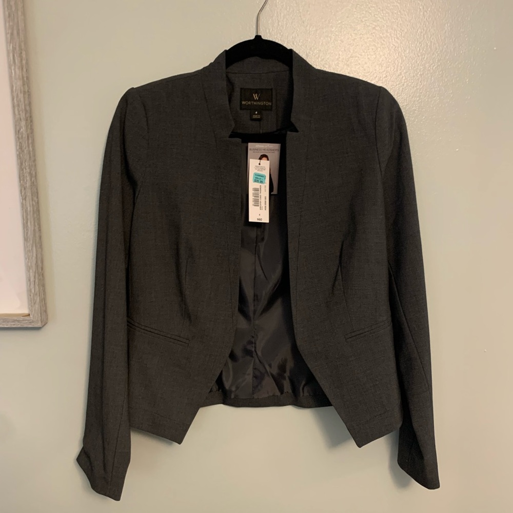 ✨NEW✨NWT WORTHINGTON MODERN BLAZER SZ 4